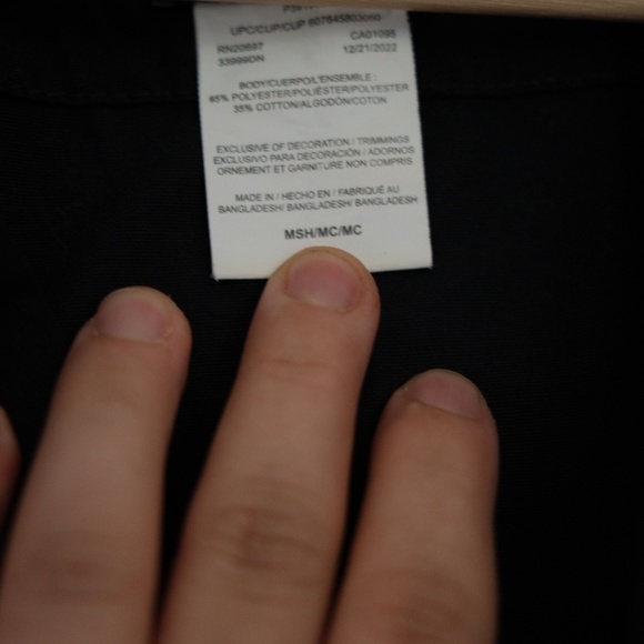 Dickies Navy Short-Sleeve Coveralls – Classic Workwear Jumpsuit (Men’s Medium) - Picture 7 of 7